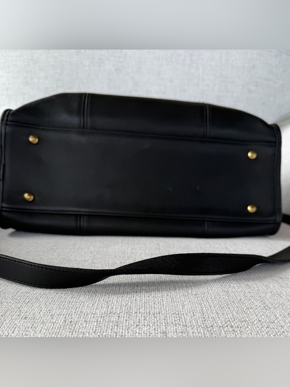 DESIGNER COACH  LEATHER BAG -VINTAGE - Picture 3 of 5
